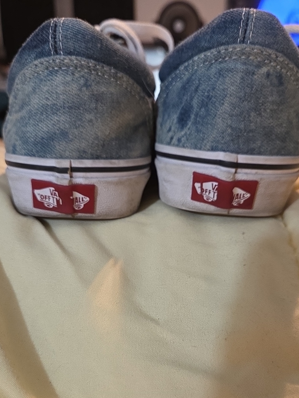 Vans In Denim Material Size 9 - Picture 2 of 5